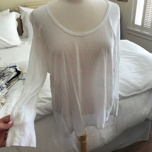 White long sleeve shirt